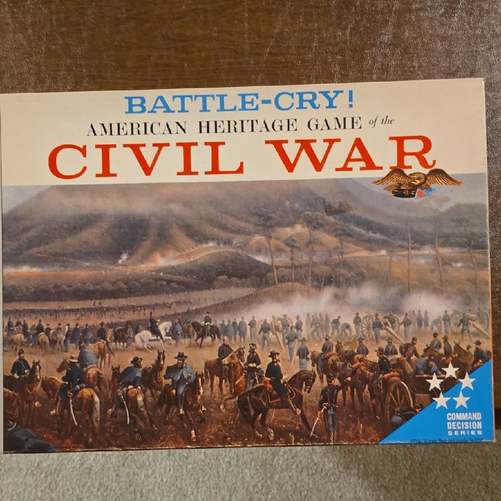 American Heritage Civil War Strategy Board Game